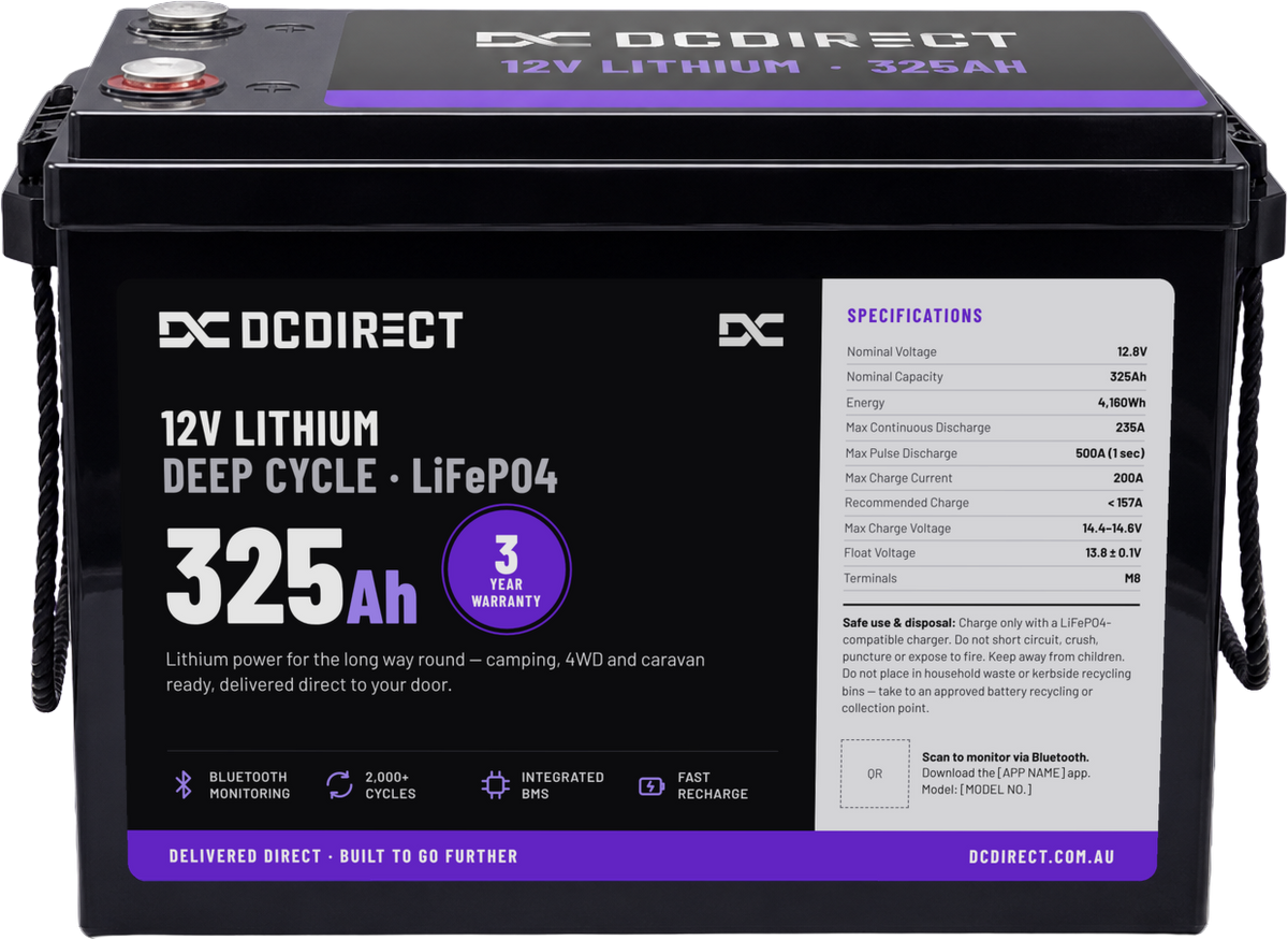 DC Direct Lithium 320Ah