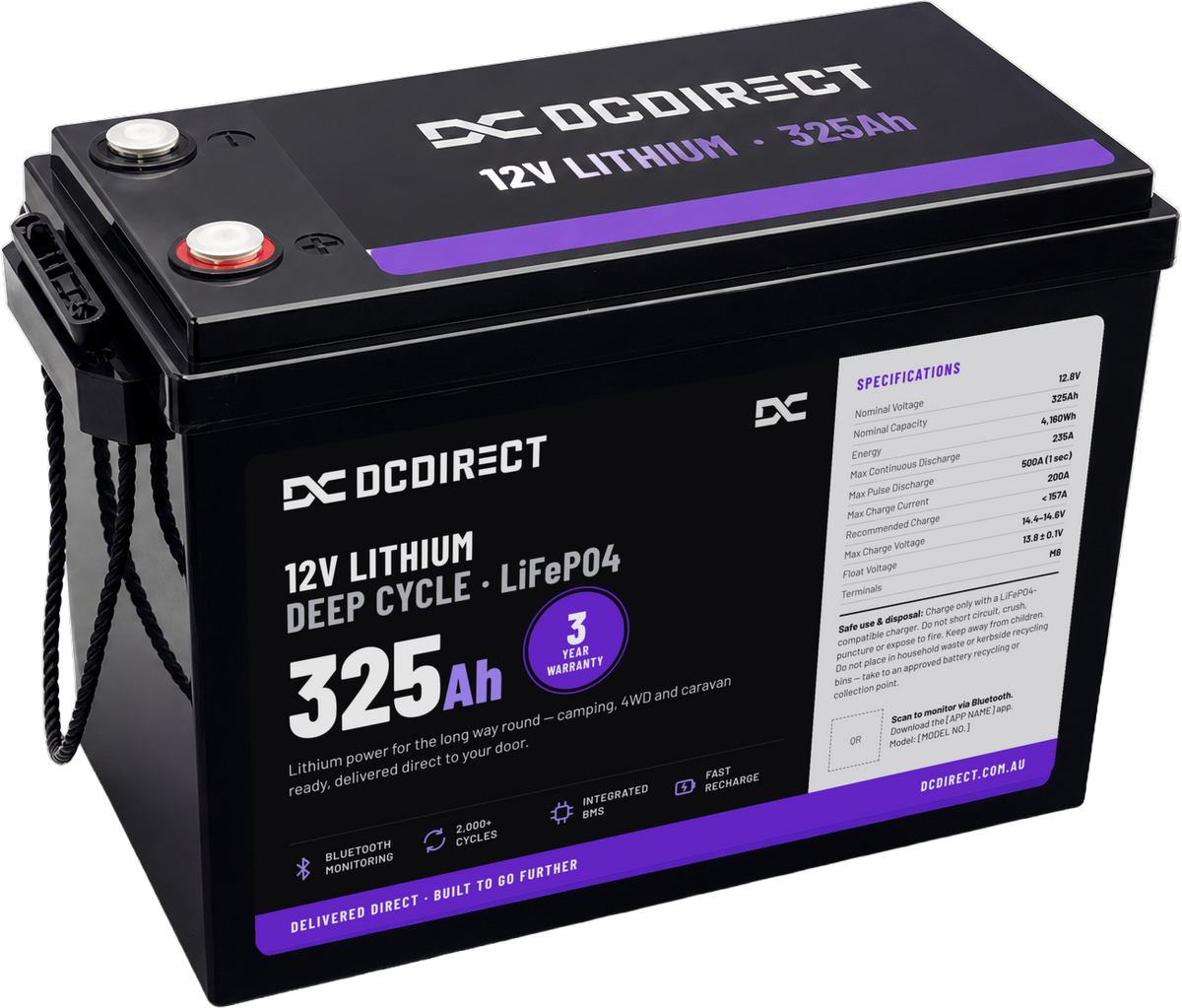 DC Direct Lithium 320Ah