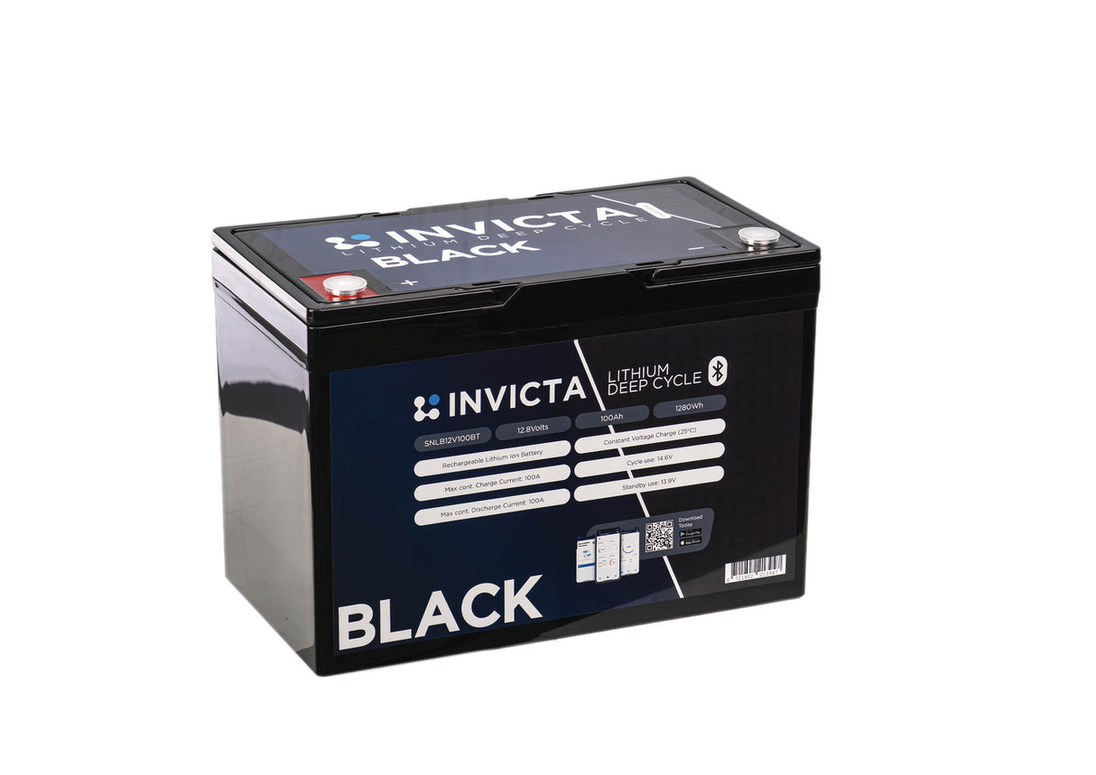 Invicta Black 12V100AH BT