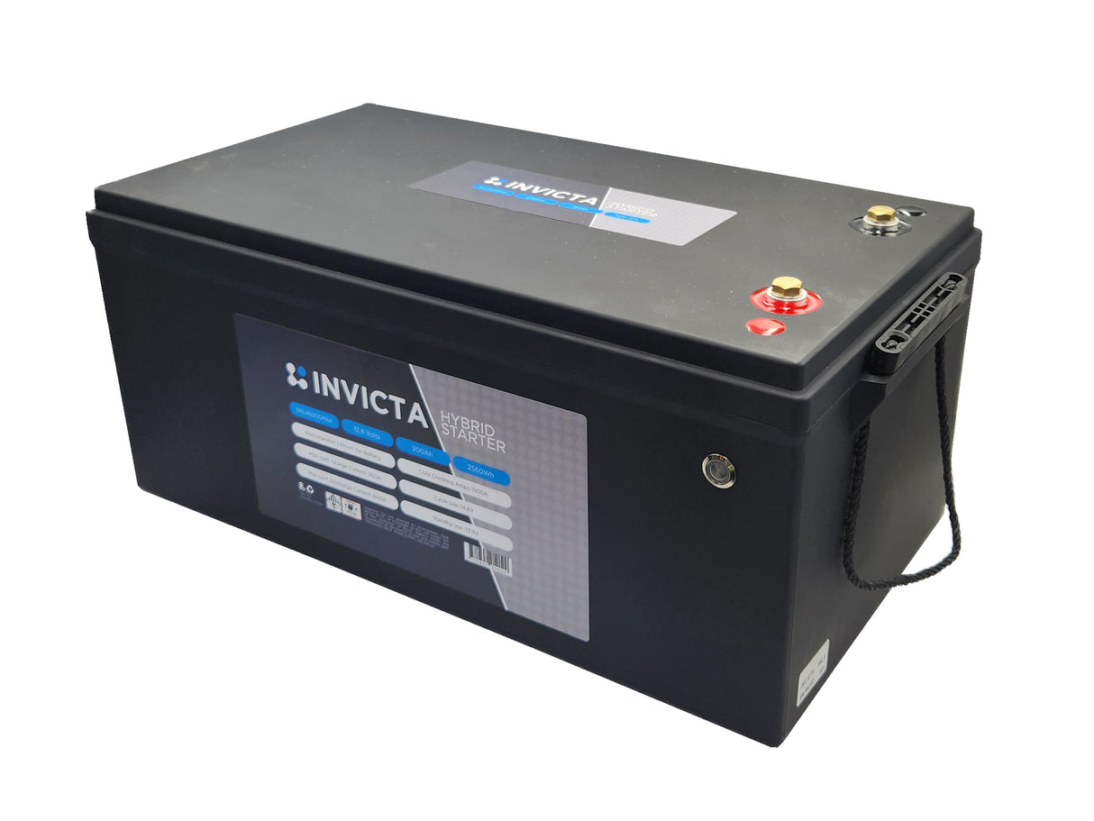 Invicta Hybrid Lithium 12V 200Ah MAX 1500CCA