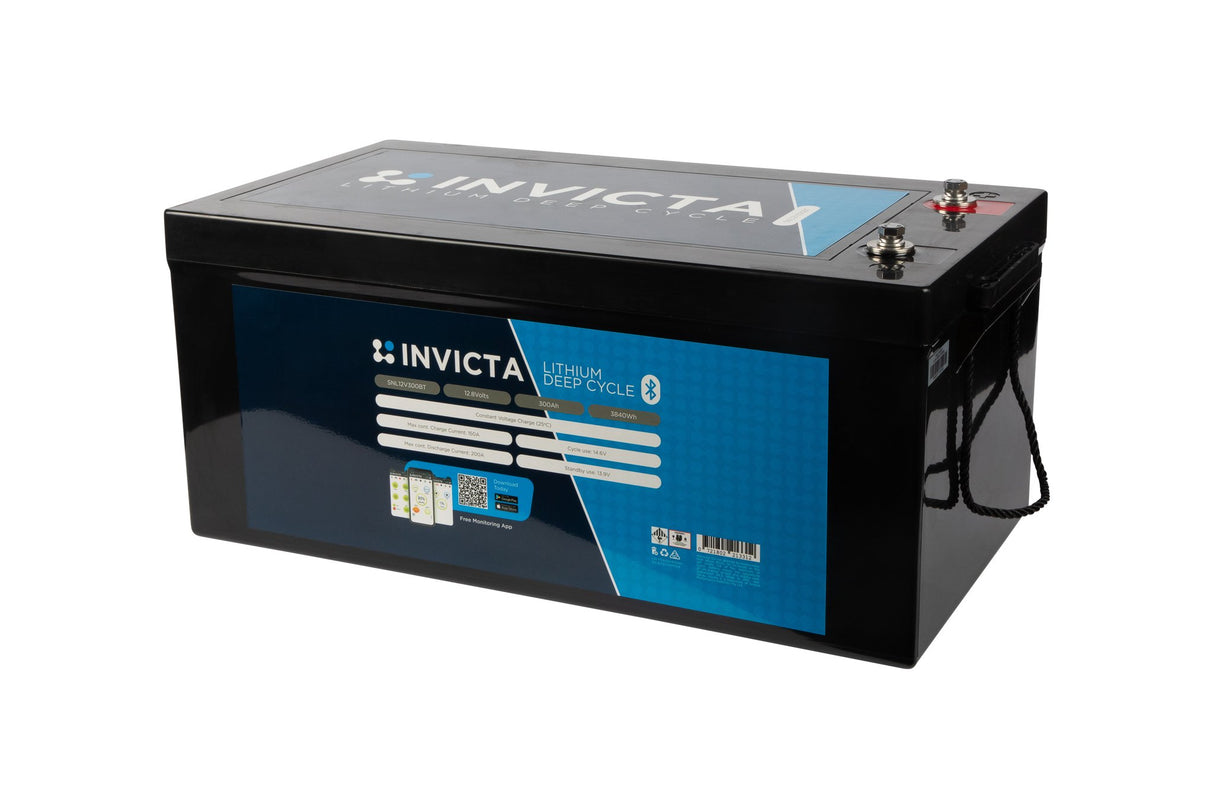 Invicta Lithium 12V300AH BLUETOOTH
