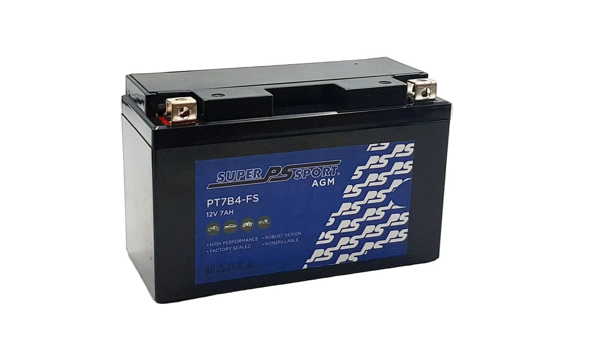 PT7B4-FS (YT7B-BS) Motorcycle Battery