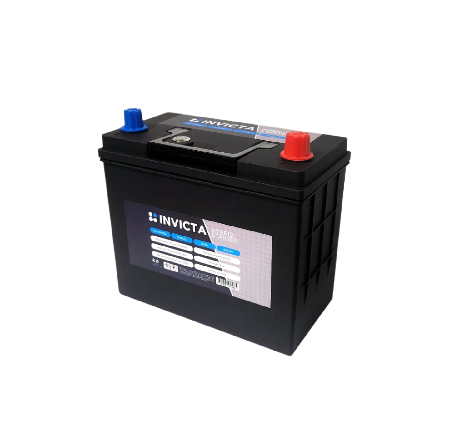 Invicta Hybrid Lithium NS60L 12V 50Ah 800CCA JIS