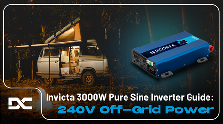NEW Invicta 3,000W Pure Sine Wave Inverter: The Unrestricted 240V Power Off-Grid