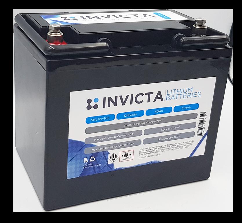 Invicta Lithium 12V40AH 4S