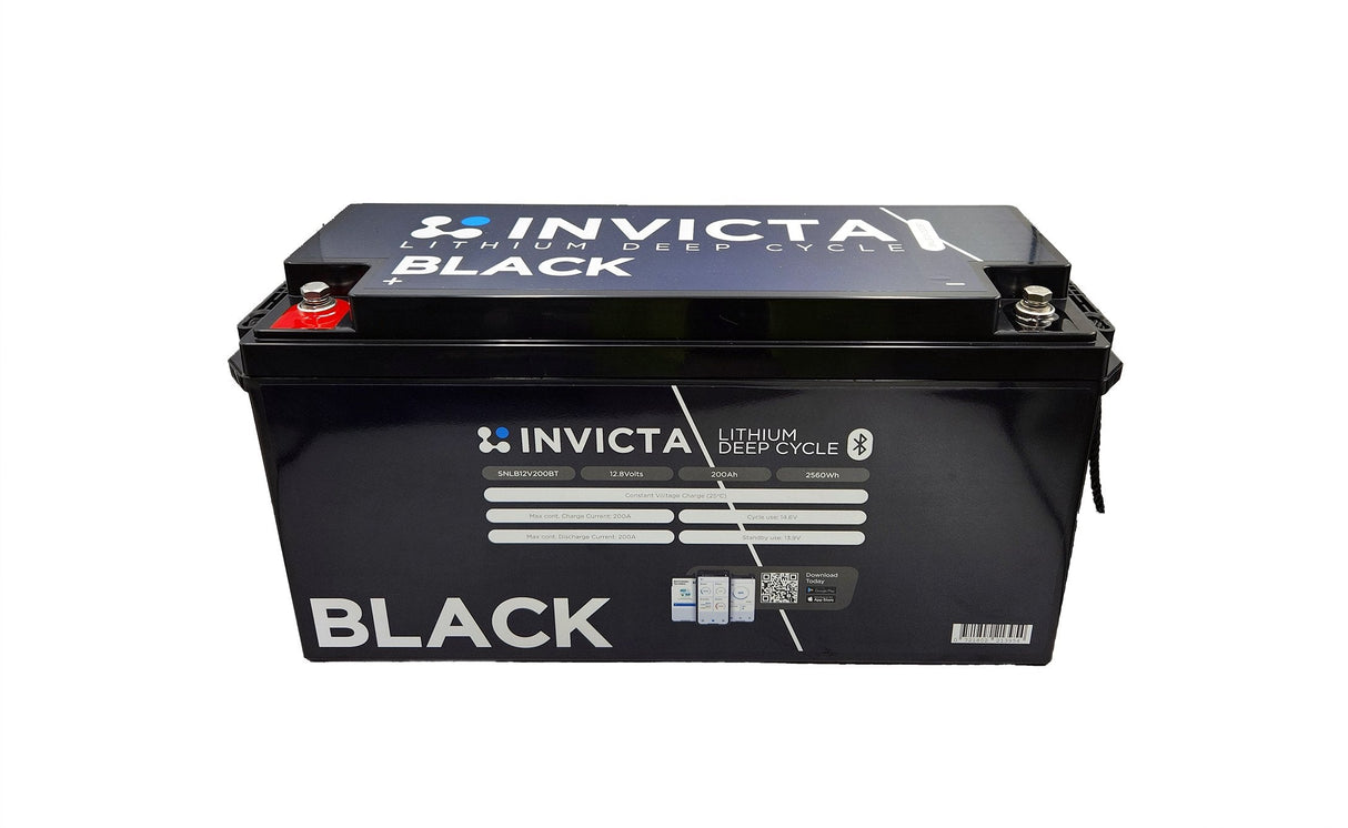 Invicta Black 12V200AH BT