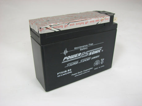 PTX4B-BS Motorcycle Battery