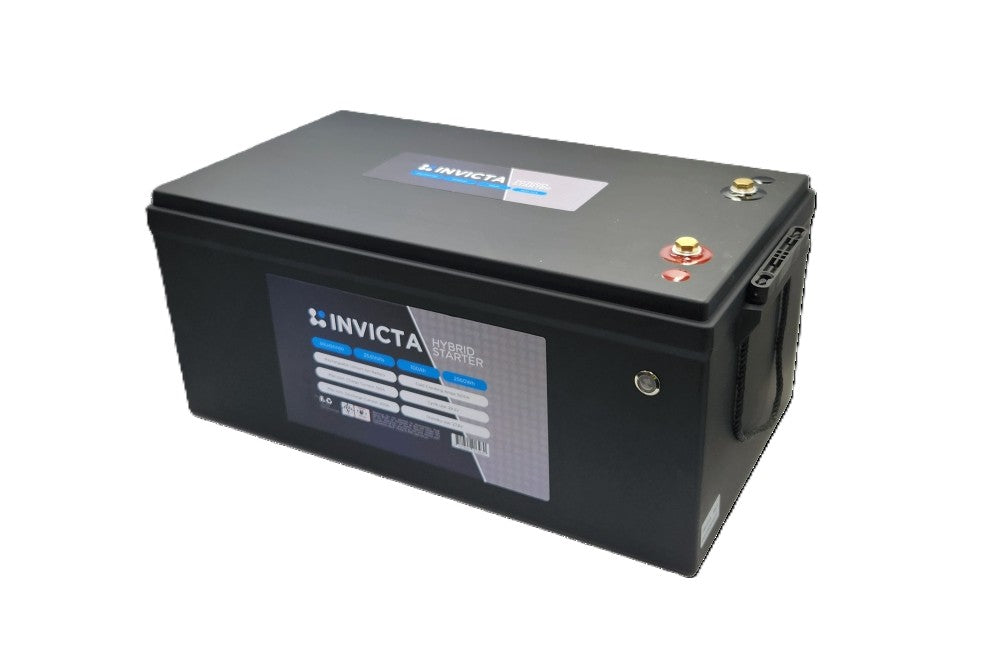 Invicta Hybrid Lithium 24V 100Ah 1500CCA Heavy Dut