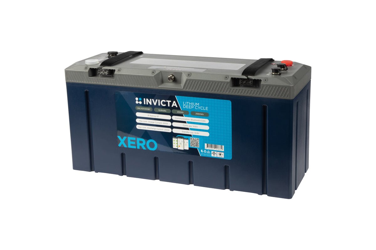 Invicta Xero Lithium 24V100AH BLUETOOTH