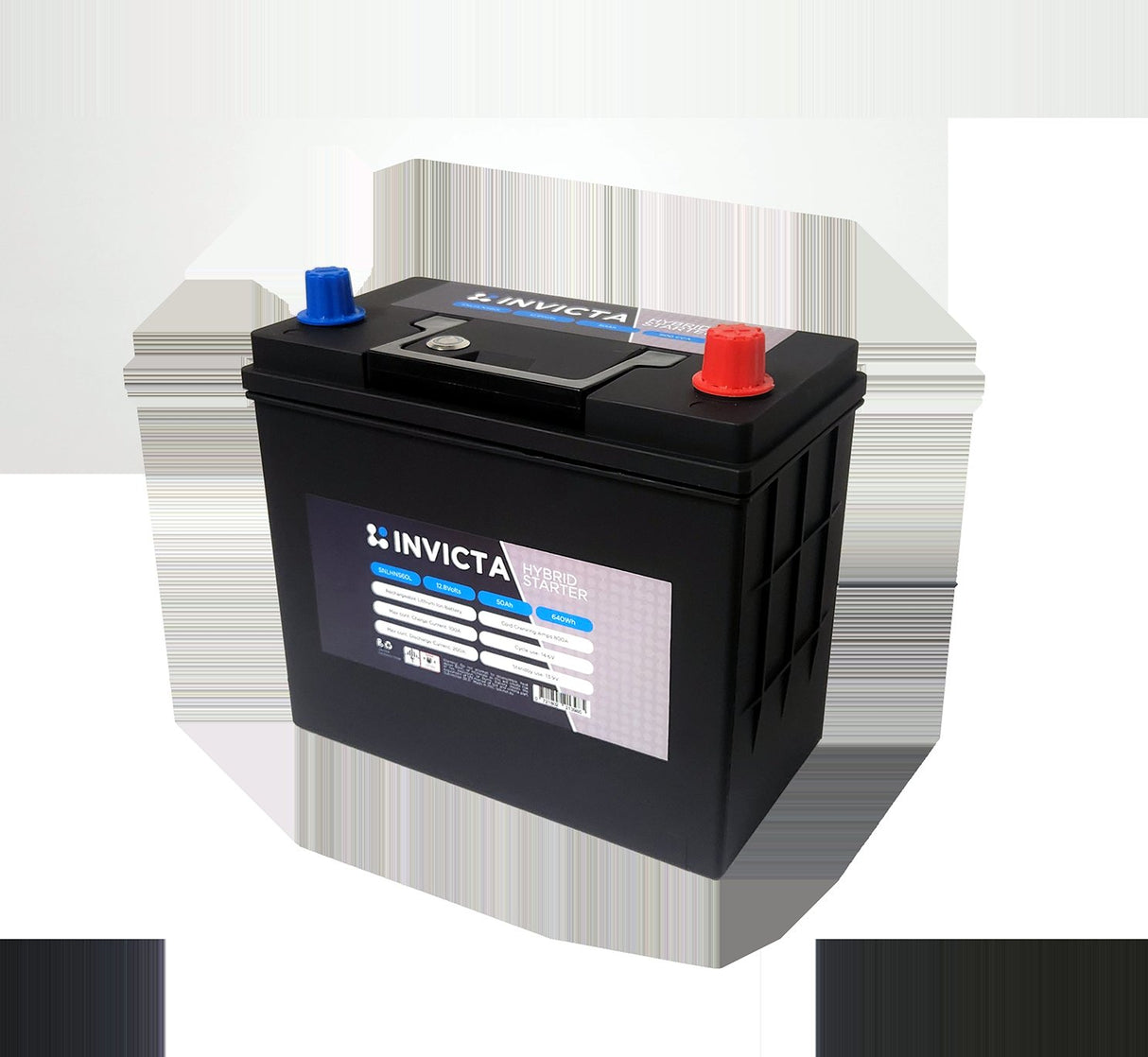 Invicta Hybrid Lithium NS60L 12V 50Ah 800CCA JIS