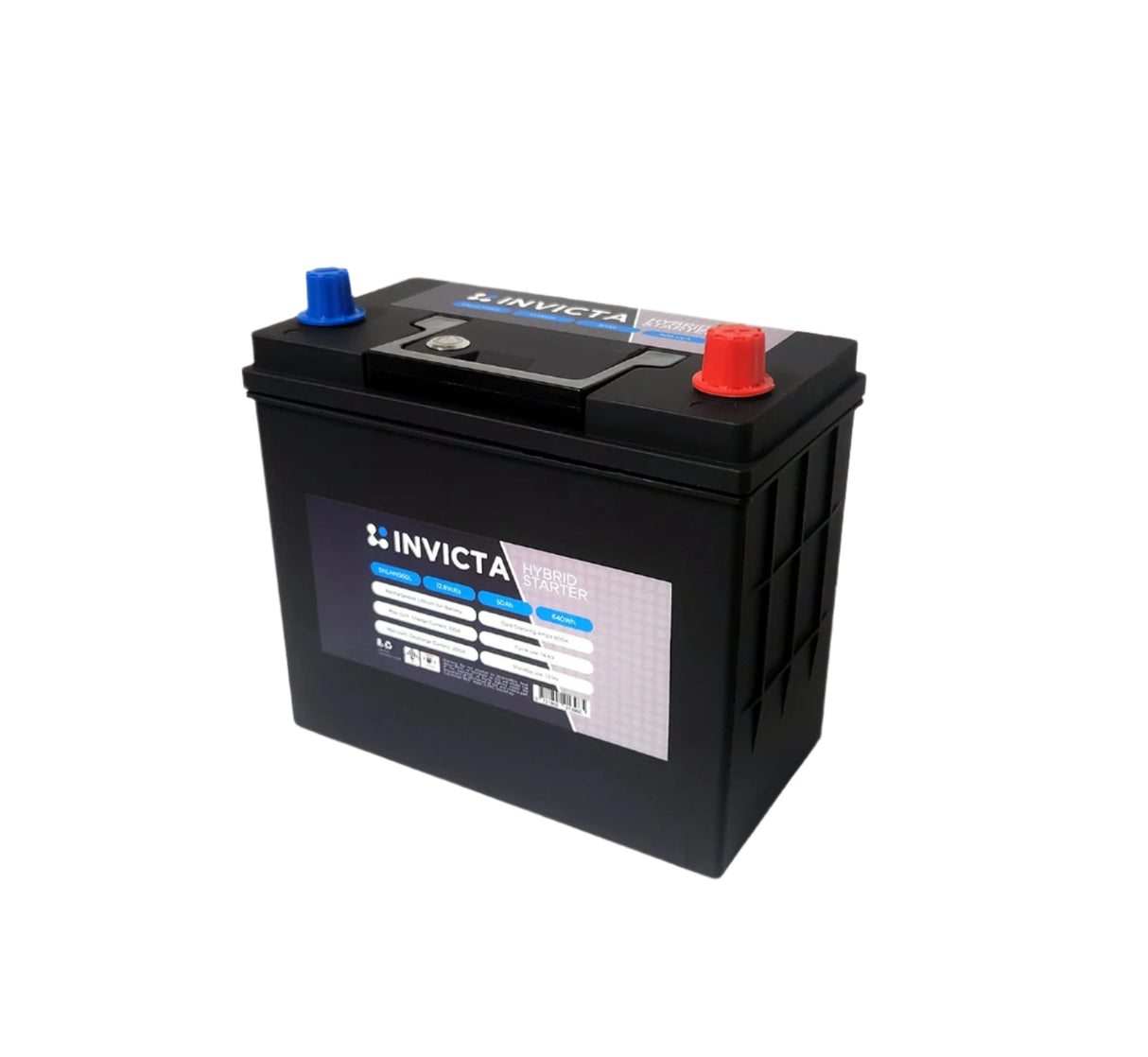 Invicta Hybrid Lithium NS60L 12V 50Ah 800CCA JIS